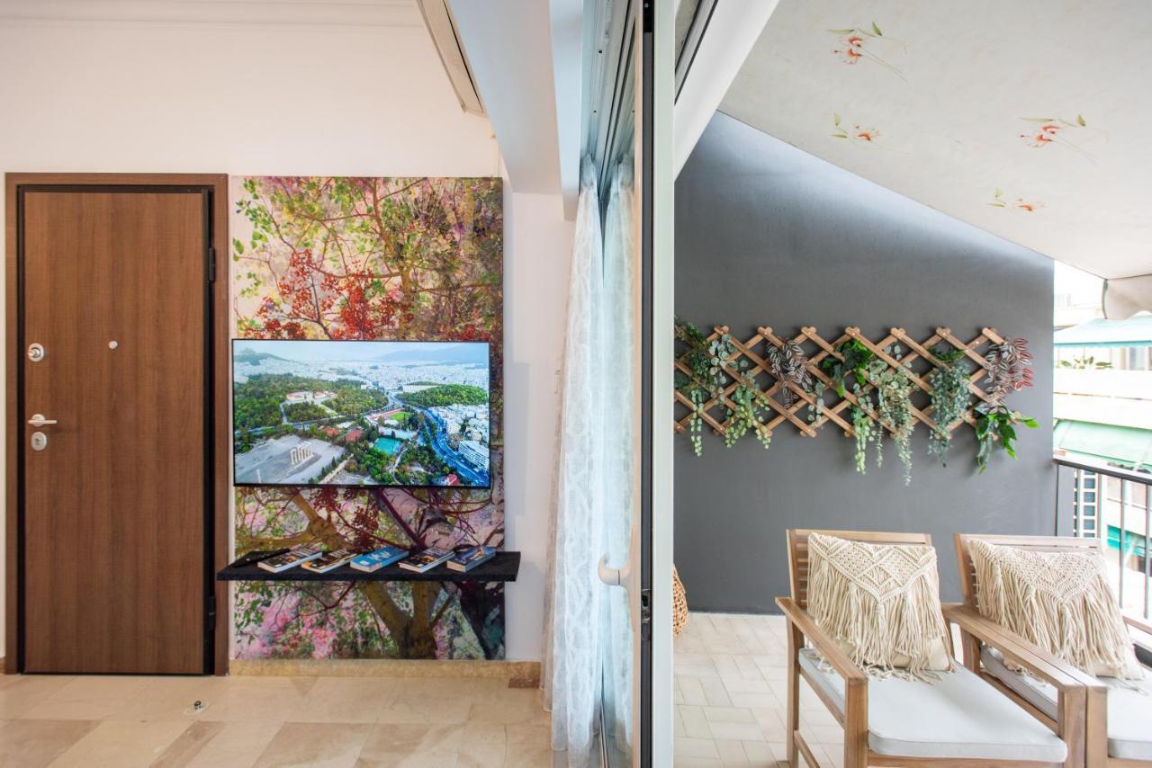 Blue Ark Boho Stay At Acropolis Athen Eksteriør bilde